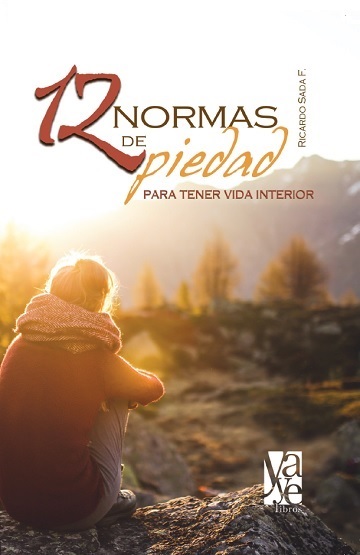 Portada del libro 12 Normas de piedad del Padre Ricardo Sada