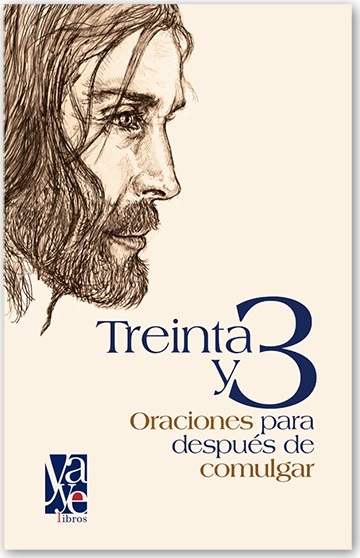 Portada del libro 33 oraciones para después de comulgar del Padre Ricardo Sada