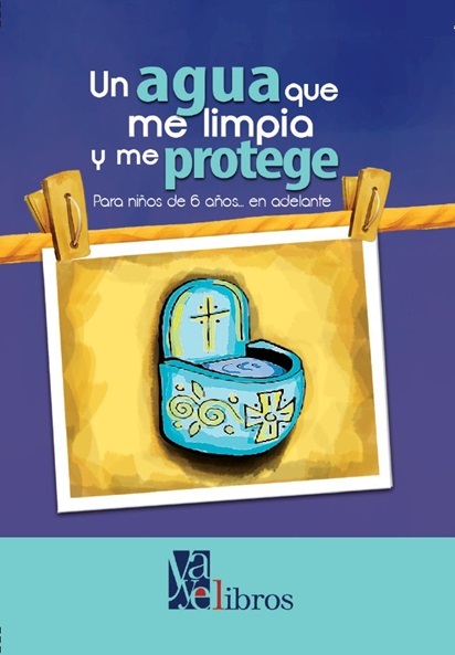 Portada del libro Agua que me limpia y protege del Padre Ricardo Sada